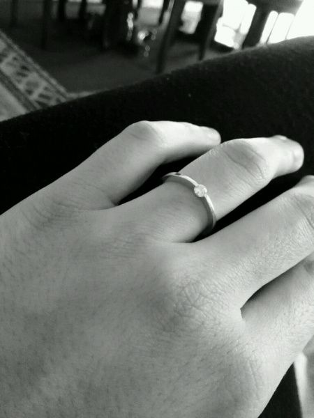 Anel de noivado (: - 1
