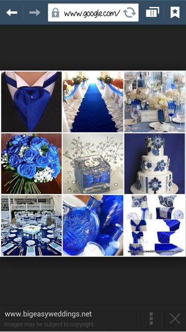 Azul para o casamento - 1