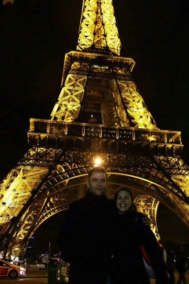 No dia em que subimos a Torre Eiffel! 