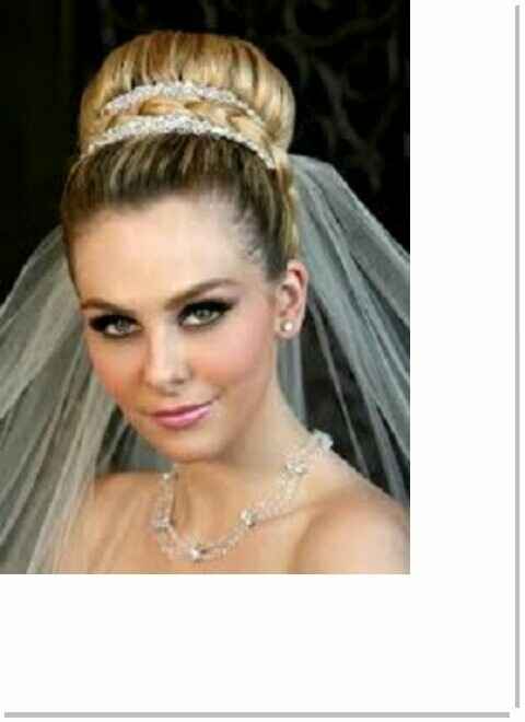 Travessão ou tiara (cabelo da noiva) - 1