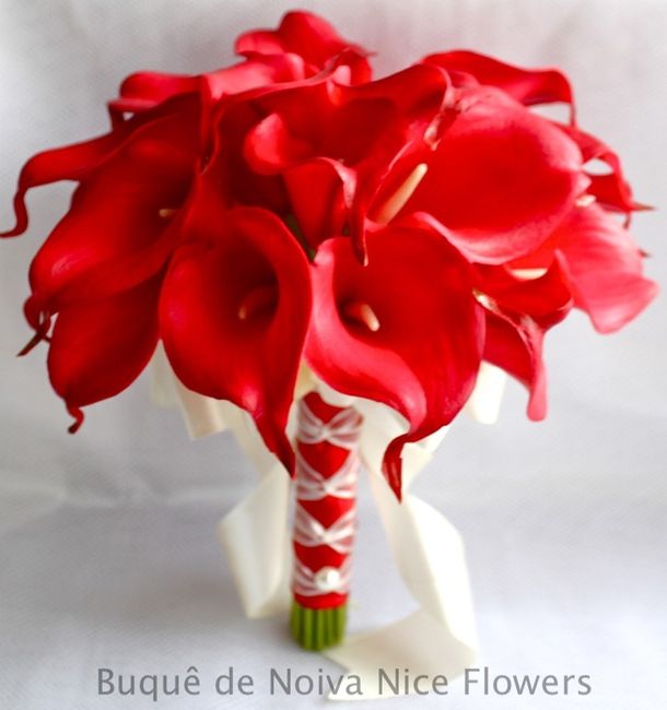 Flores e ramo de noiva