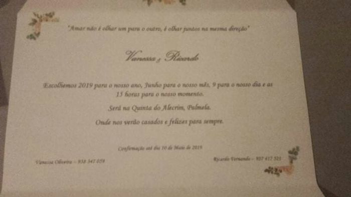 Convites !!!! - 2