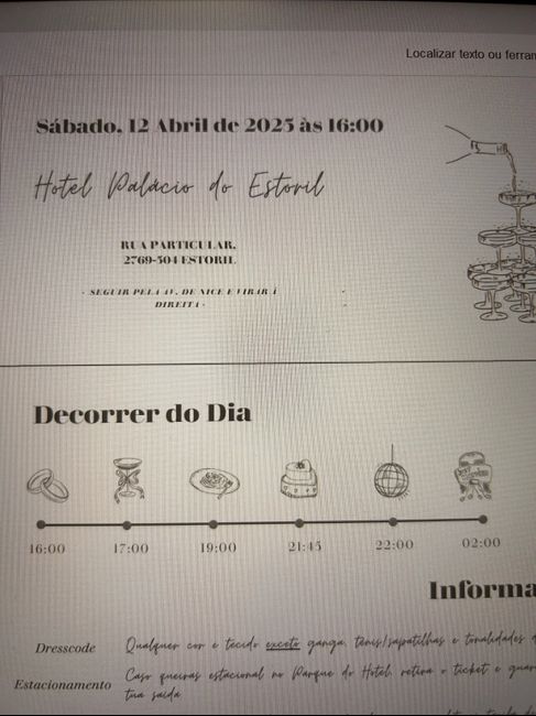 Convites - Concertina 🤍 3