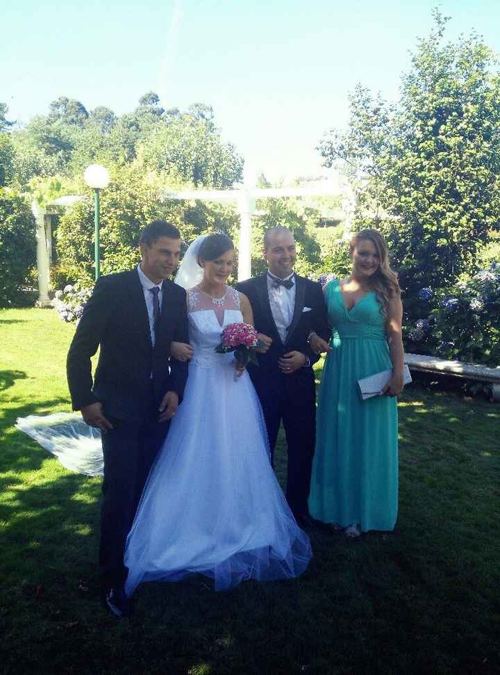 1 mês de casados e casamento da amiga - 1