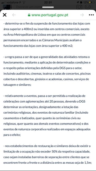 Conferência de imprensa governo- covid - 1
