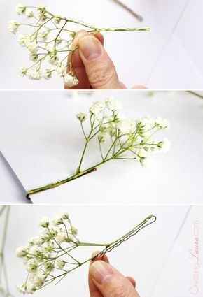 Flores cabelo