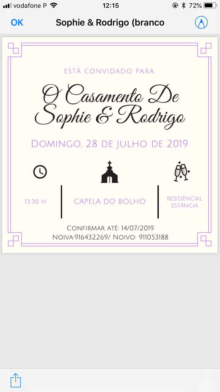 Convites - 1