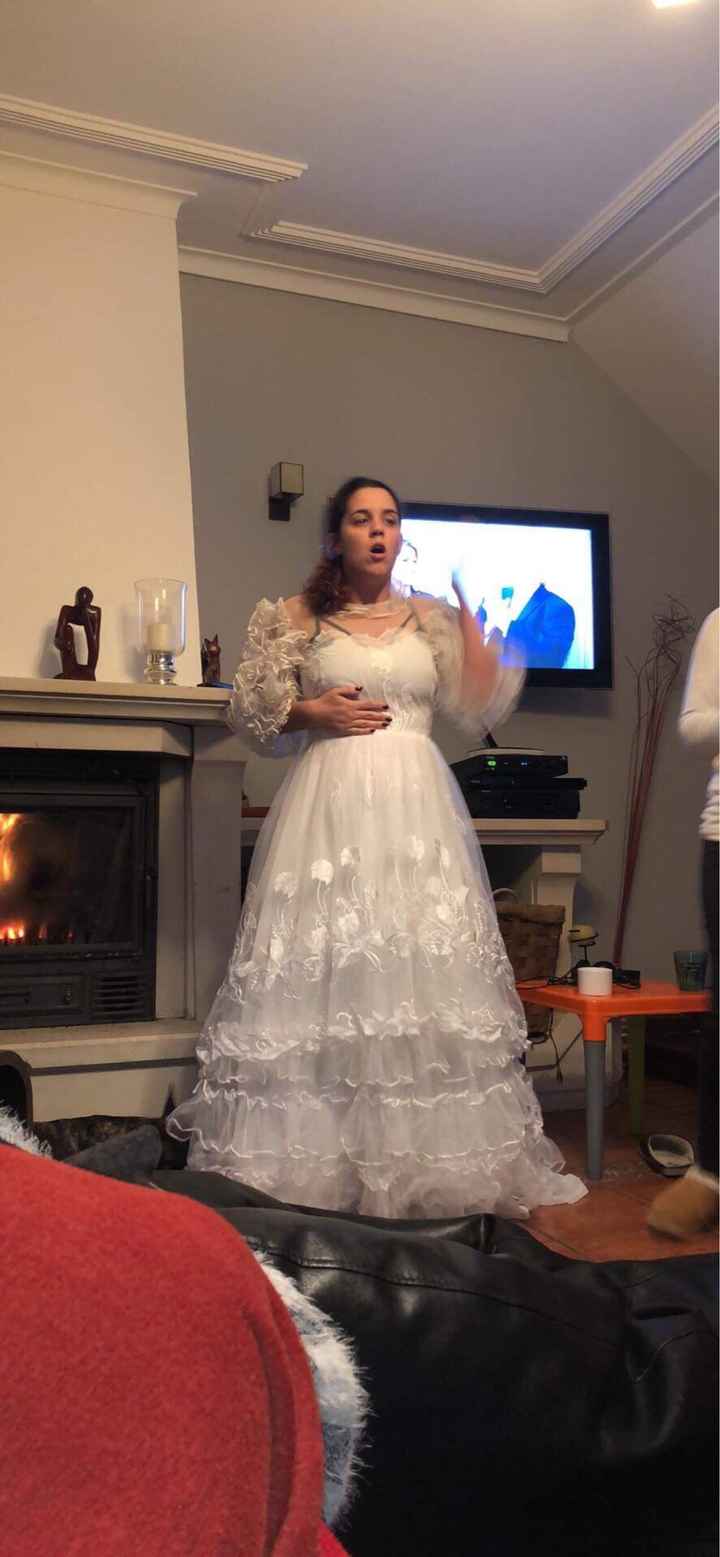 Vestido da mãe...fartote de rir 😂 - 1