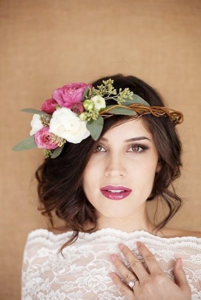coroa flores