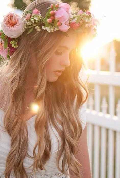 coroa flores