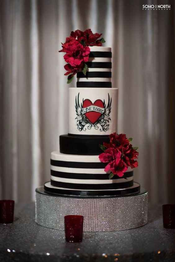 rock casamento