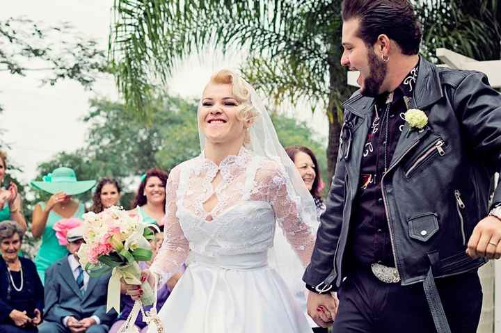 rock casamento