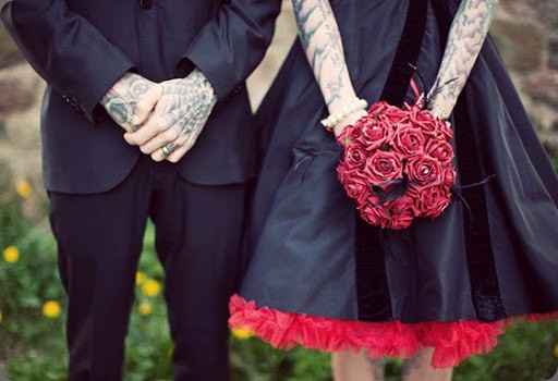 rock casamento