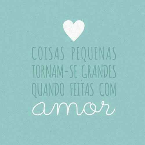 amor coisas