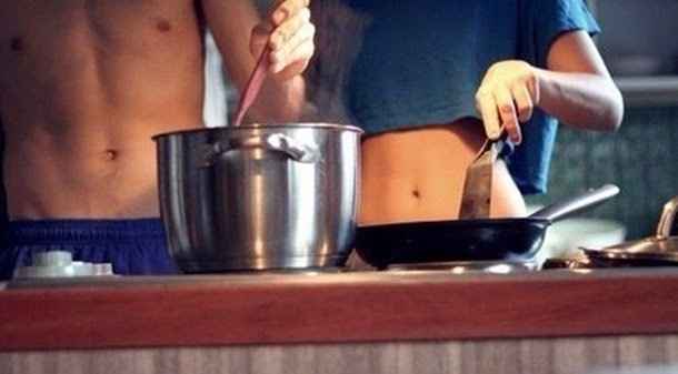 noivos cozinha