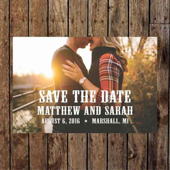 save the date