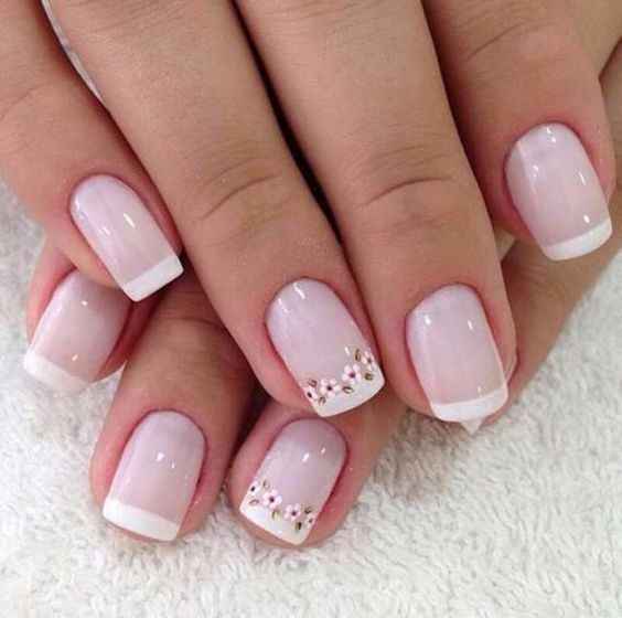 unhas noiva