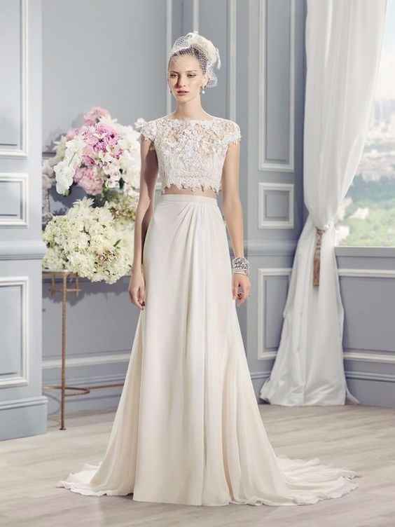 vestido cropped