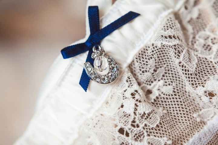 azul vestido