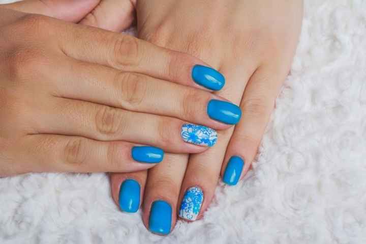 unhas noiva
