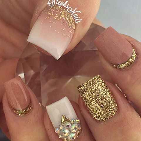 unhas noiva