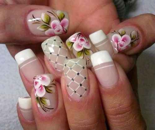 unhas noiva