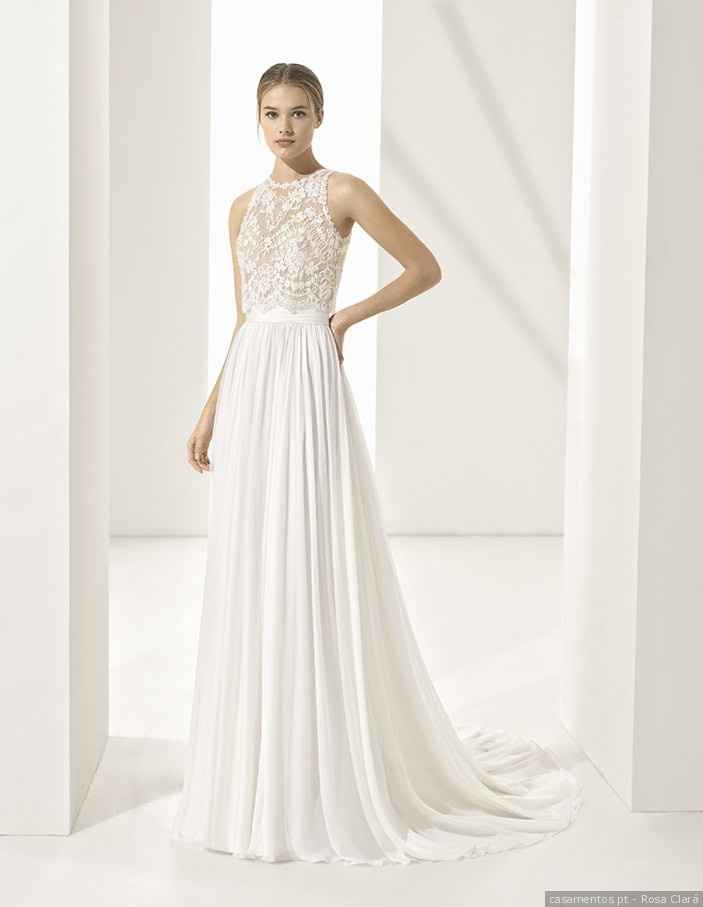 vestido noiva plissado