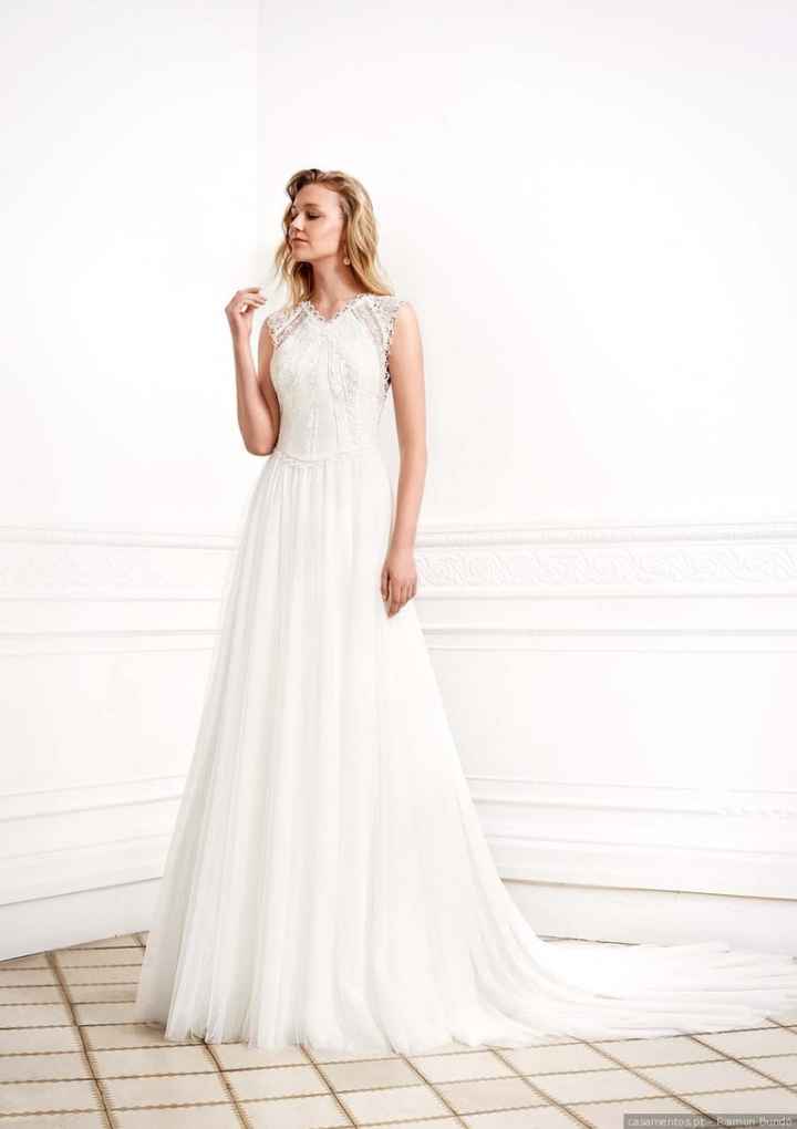 vestido noiva fechado