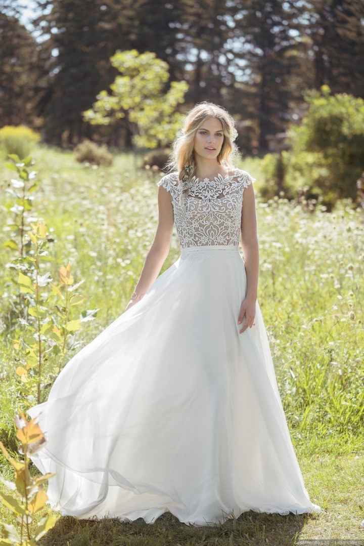 vestido noiva fechado
