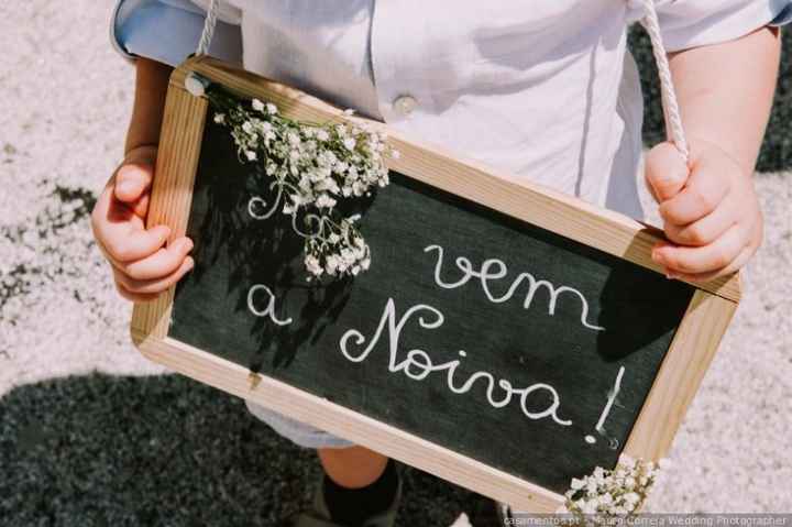 cartaz noiva