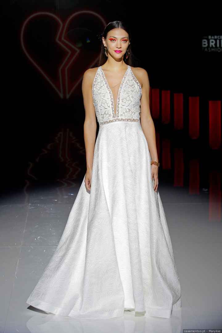 vestido noiva fechado