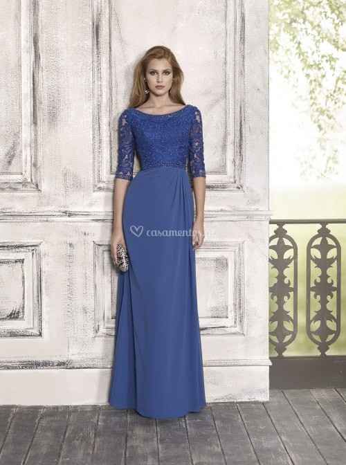 vestido azul