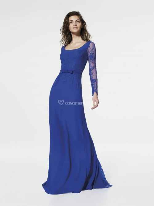vestido azul