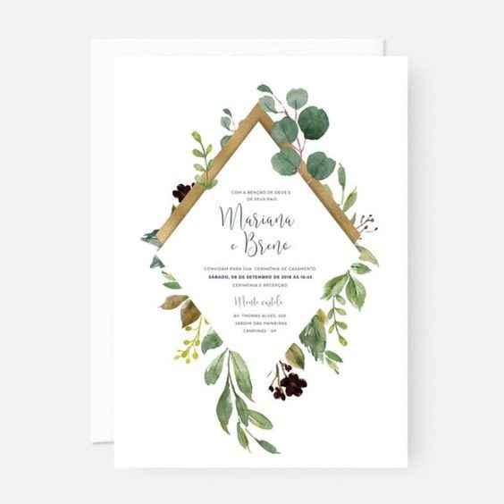 ¡Hola guapis!  Imagina que tienes que escoger entre estas 2 invitaciones para tu boda   ¿Con cuál te