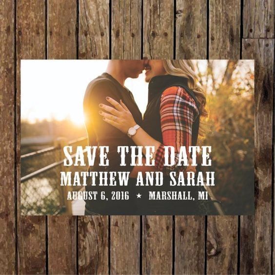 save the date