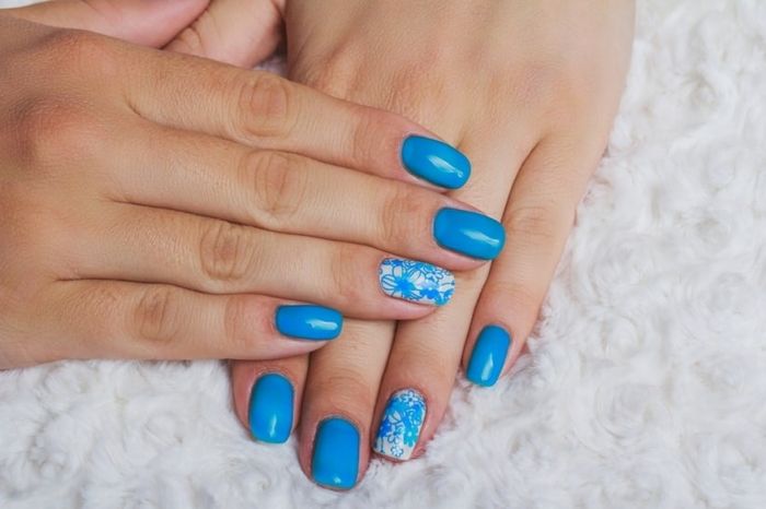 unhas noiva