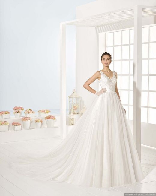 vestido noiva plissado