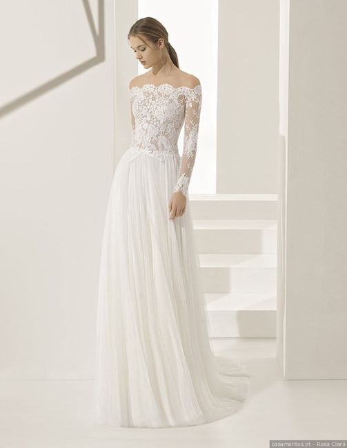 vestido noiva plissado