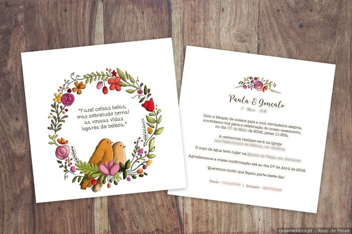 convite casamento
