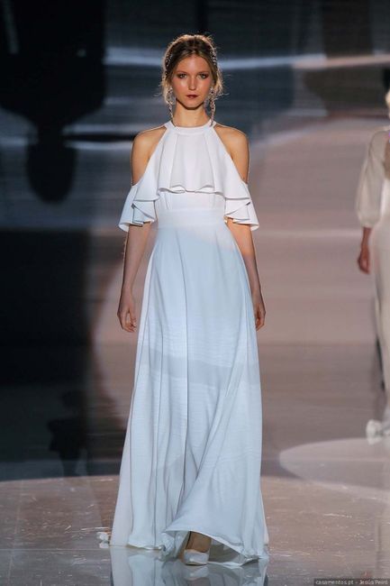 vestido noiva fechado