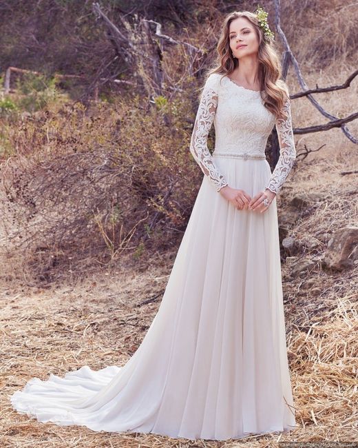 vestido noiva fechado