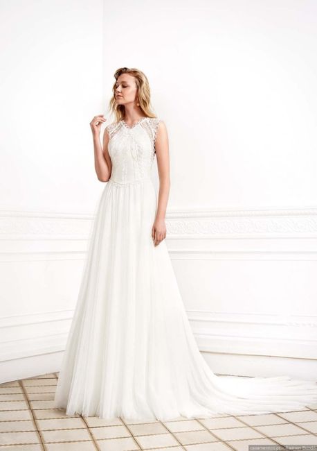 vestido noiva fechado