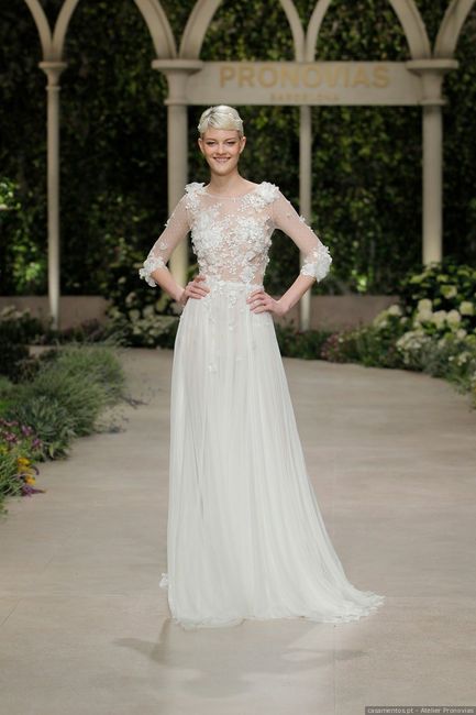 vestido noiva fechado