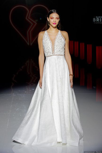 vestido noiva fechado
