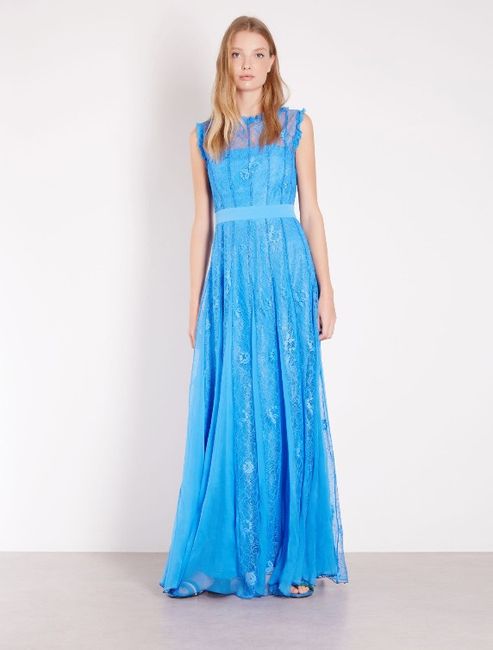 vestido azul