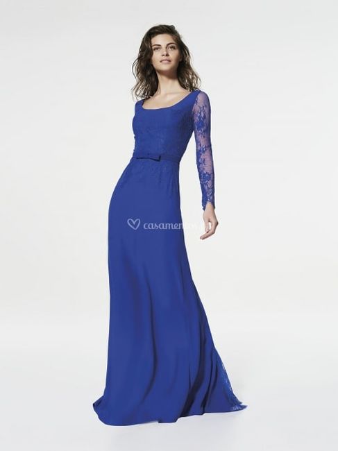 vestido azul