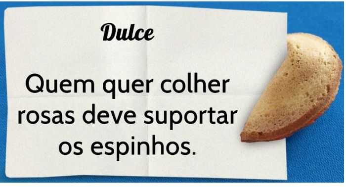 a minha bolacha da sorte é a 5! 1