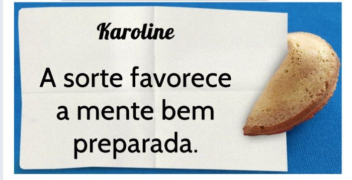 a minha bolacha da sorte é a número 1
