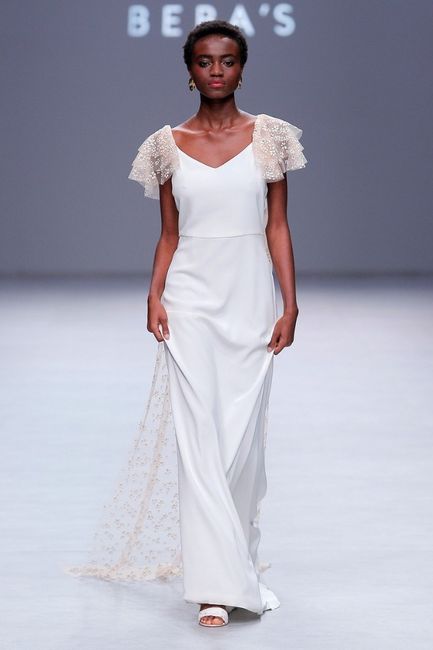 Inspirações de vestidos de noiva minimalistas.. anda escolher! 4