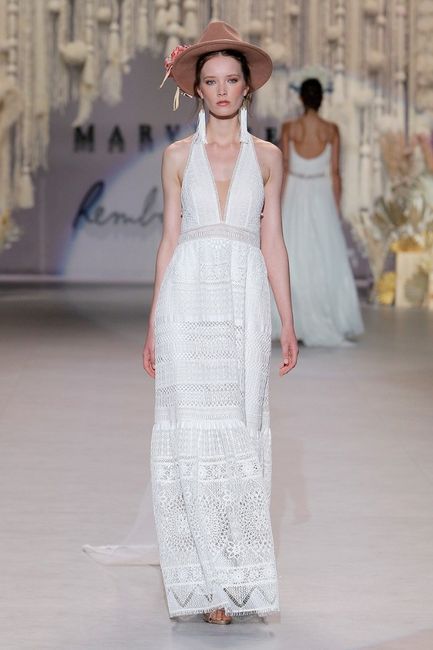 Inspirações de vestidos de noiva minimalistas.. anda escolher! 5